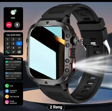 смартфоны xiaomi 13: Yeni, Smart saat, Smart, Sensor ekran, rəng - Qara