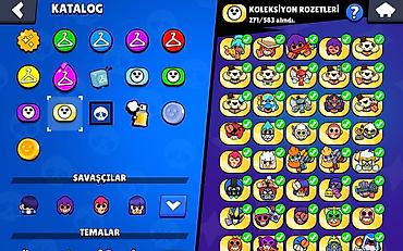 Другое: Brawl Stars hesabı – geniş kosmetik kolleksiya - Emosiyon və — 1