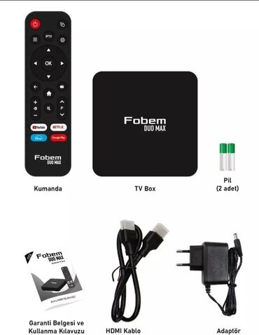 vestel smart tv: İşlənmiş Smart TV boks TV box 4 GB / 32 GB, Android, Ünvandan götürmə