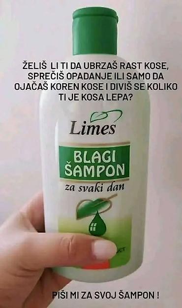 dioptrija plus 1: Limes Hair Care – pakovanje za kosu 250 ml + Limes Blagi šampon Opis — 5
