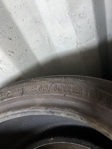 поперечный дуги: Шины 245 / 40 / R 18, Зима, Б/у, Комплект, Легковые, Fronway — 3