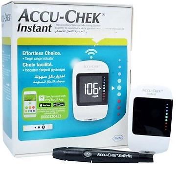 qlükometr: Accu-Chek Instant qlükometr dəsti - Qanda qlükoza səviyyəsini tez və — 4