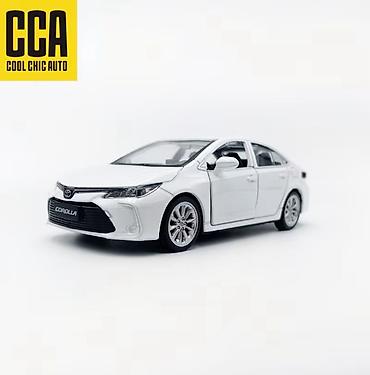 corolla 2021: Məhsul: Toyota Corolla sedanın detalı yüksək olan miniatur modeli (CCA — 1