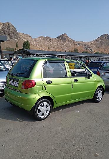 Унаа сатуу: Daewoo Matiz: 2007 г., 0.8 л, Кол менен иштөөчү, Бензин, Хетчбек — 6