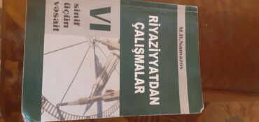 5 ci sinif riyaziyyat namazov çalışmalar pdf: Namazov riyaziyyatdan çalışmalar 6-cı sinif. Orijinal qiyməti 3manat