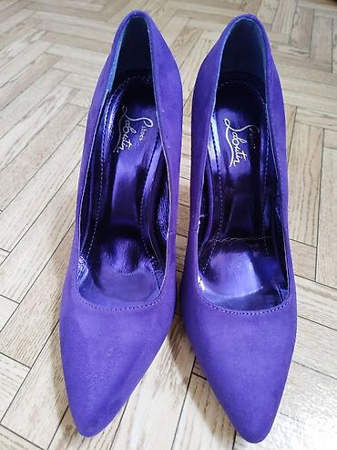 louboutin: Tuflilər, Ölçü: 37, rəng - Bənövşəyi, Yeni — 2