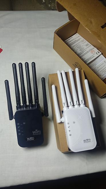 wifi ap repeater: WiFi Siqnal Gücləndirici / AP Repeater - Rənglər: qara və ağ - — 1