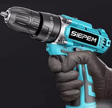Другая бытовая техника: Аккумуляторная Электроотвертка, шуруповерт, дрель Siepem — 3