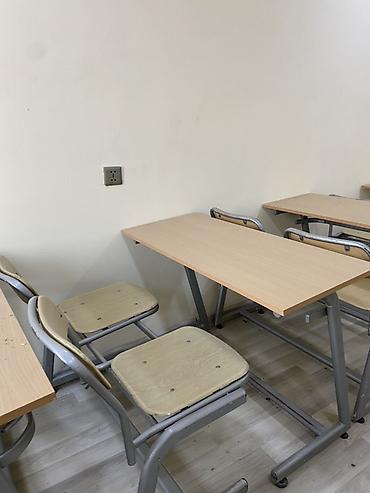 məktəb masası: Cox az işlənmiş məktəbli partaları və oturacaqları Türk istehsalıdır — 4