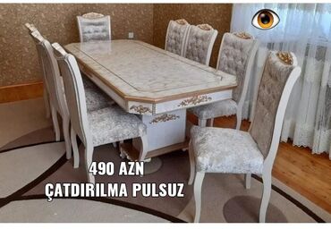 mebel stol stul v Azərbaycan | MASA VƏ OTURACAQ DƏSTLƏRI: Stul stol masa mebel qonaq otağı