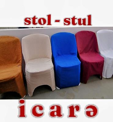 Kirayə oturacaq, stul icarəsi - Ad günləri, nişan, xına, toy axşamı