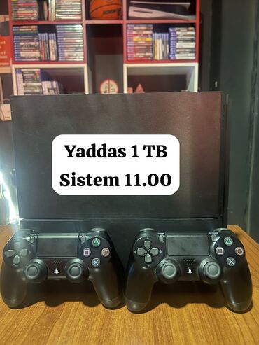 kontakt home ps 4: Ps 4 yaddas 1 TB Sistem 11.00 Prosifka Oluna Bıler Ustunde 2 eded Qoz
