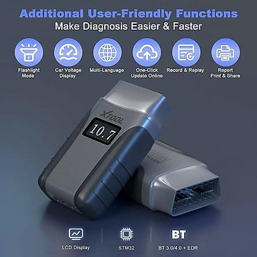 Alati za automobile: Novo- XTOOL Anyscan A30D V2.0 Bluetooth OBD2 CANFD FCA Cena skenera — 18