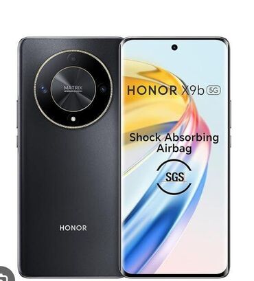honor telefon qiymetleri: Honor X9b, 256 GB, rəng - Qara, Sensor, Barmaq izi, İki sim kartlı