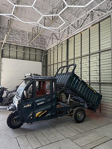 mini ev: Электрический грузовой трицикл BOBO с самосвальным кузовом - Тип — 2