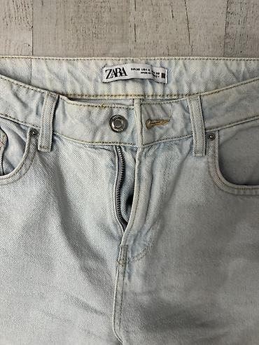 белый джинсы: Светло-голубые джинсы ZARA
38 размер — 3
