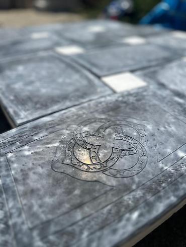 Тротуарная плитка: Тротуарная плитка «под мрамор вибропресс/вибролитьё, наборные — 8