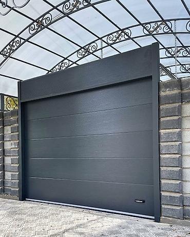 Секционные ворота: Автоматтык секциялык дарбазалар – ыңгайлуу, коопсуз, заманбап! 🏠 — 4