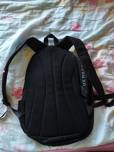 mekteb çanta: U.S. Polo Assn. bel çantası/rusak - Rəng: qara - Material: yüngül və — 2