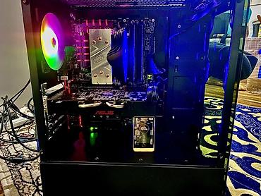 системный: Игровой/рабочий ПК в корпусе с тонированным стеклом и RGB-подсветкой — 2