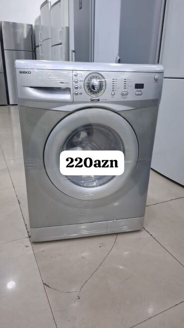 Paltaryuyan maşınlar: Beko önyükləməli paltaryuyan maşın - Rəng: gümüş - Ön şüşə qapı