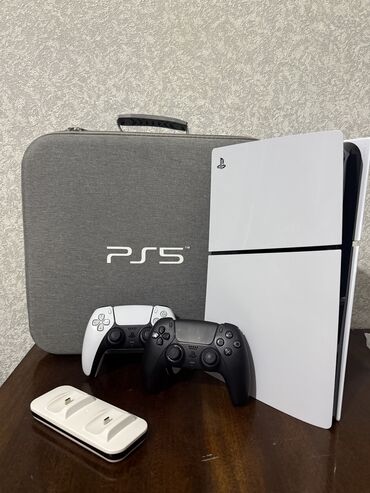 PS5 (Sony PlayStation 5): Playstation 5 slim ev şəraitində az istifadə olunub heçbir problemi