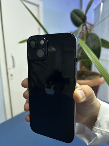 Apple iPhone: IPhone 13, 128 ГБ, Black Titanium, Зарядное устройство, Чехол, Коробка, 86 %