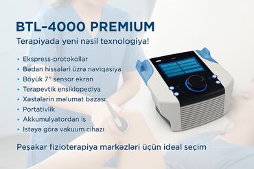 Daş yunu: BTL-4000 PREMIUM – terapiyada yeni nəsil texnologiya -