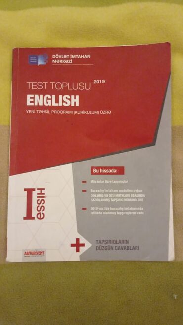dim ingilis dili test toplusu 1 ci hisse pdf: İngilis dili test toplusu 1-ci hissə