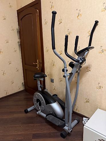 İdman və istirahət: 🏋️‍♀️ Elliptik trenajor satılır Ev şəraitində istifadə üçün ideal — 2
