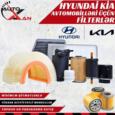 Digər filter növləri: Hyundai 2009 il