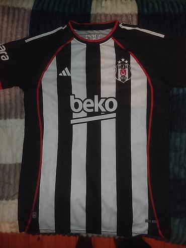 black bar vape: Futbolka, Adidas, XL, rəng - Ağ — 1