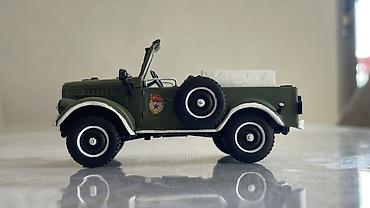 12 dyumlu velosiped: GAZ-69 hərbi off-road avtomobilinin kolleksioner model maquleti - — 4