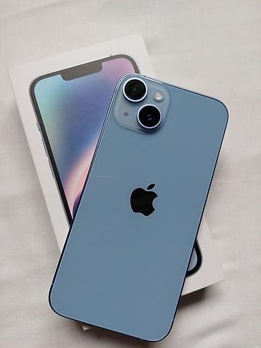 hisense paltaryuyan masini: IPhone 14, 128 GB, Mavi, Face ID — 1