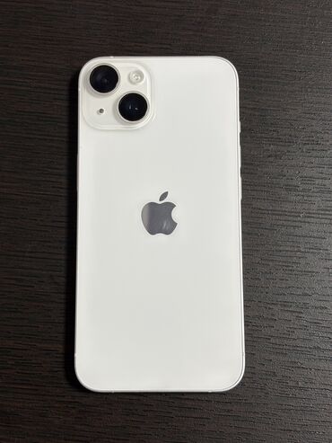 ноутбуки для программистов: IPhone 14, Колдонулган, 128 ГБ, Ак, Коргоочу айнек, Каптама, 86 %