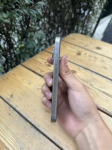 surface studio: IPhone 15 Pro, Б/у, 128 ГБ, Natural Titanium, 90 % — 3