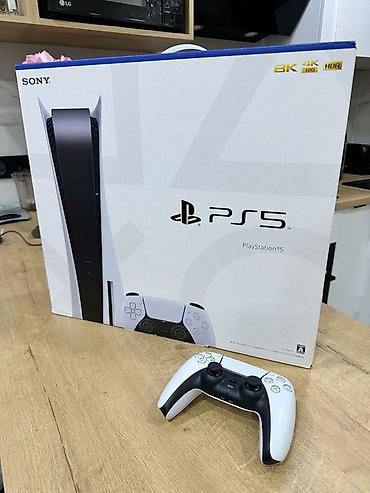 PS5 (Sony PlayStation 5): Sony PlayStation 5 oyun konsolu Xüsusiyyətlər: - Güclü SSD ilə — 2