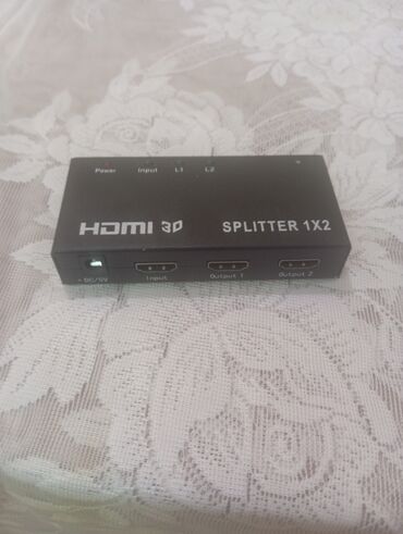 televizor barter: Bir HDMI giriş siqnalını iki HDMI çıxışına bölmək üçün nəzərdə