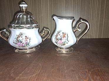 Qab-qacaq və mətbəx ləvazimatları: Çay dəsti, rəng - Ağ, Farfor, Madonna, 6 nəfərlik, Yaponiya — 3
