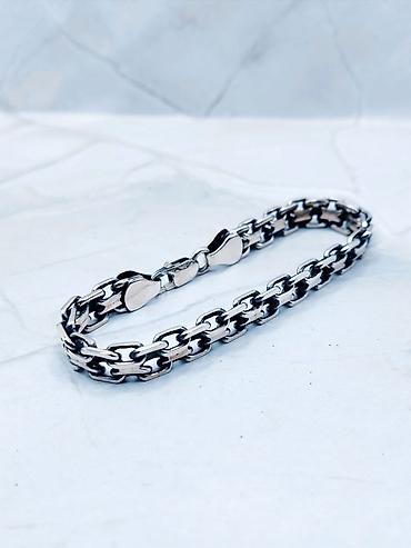 Серебряные цепочки: Цепочка, Проба 925, Мужские, Новый — 7