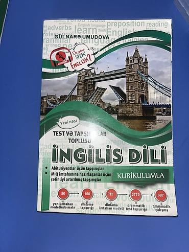 Книги и журналы: Məhsul: “İngilis Dili – Test və Tapşırıqlar Toplusu (Kurikulumla)” — 1