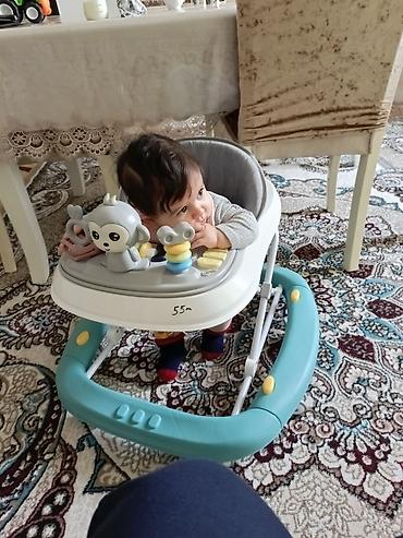 sofi sürafə oyuncaqları: Uşaq gəzdiricisi/walker - Rahat və dərin oturacaq hissəsi, yumşaq — 1