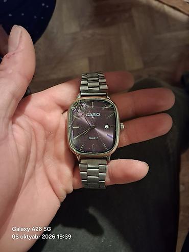 almaniya saat: CASIO kişi qol saatı - Mexanizm: Quartz - Göstəricilər: Analoq saat — 1