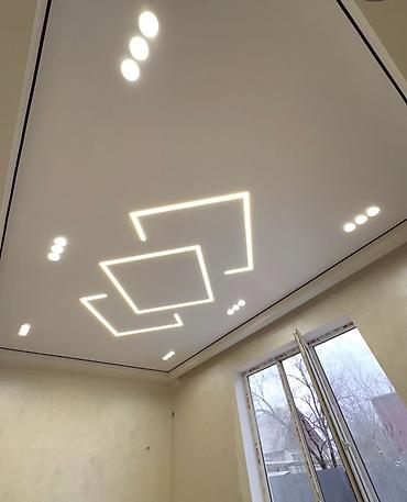 Натяжной потолок: Натяжной потолок 3D потолки, Глянцевое, Матовое Бесплатный замер, Бесплатная консультация, Гарантия — 1