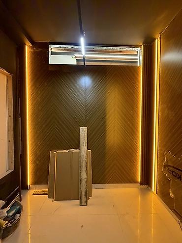 Dekorativ divar panelləri: Müasir interyer üçün dekorativ lamel panellər və LED işıqlandırma — 7