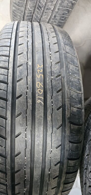 Шины: Шины 225 / 60 / R 16, Лето, Б/у, 1 шт, Легковые, Япония, Yokohama