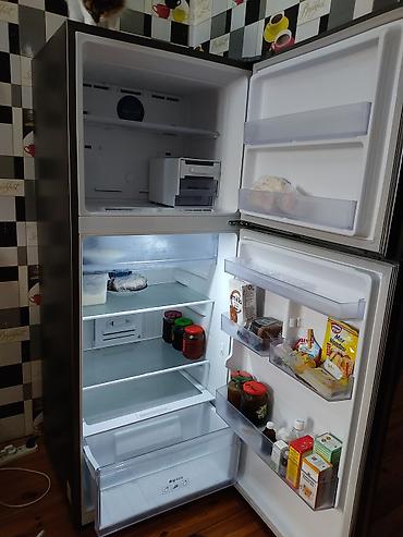 su filtrləri satisi: Samsung iki qapılı soyuducu (üstdə dondurucu) – paslanmayan polad — 5