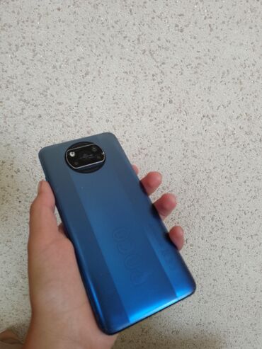 дисплей телефона: Poco X3, түсү - Көк