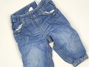 Denim pants, H&M, 6-9 months, condition - Very good