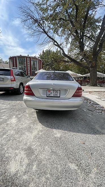 Унаа сатуу: Mercedes-Benz S-Class: 2001 г., 4.3 л, Автомат, Бензин, Седан — 2